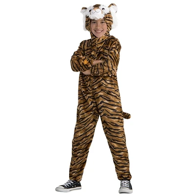 Costume de tigre enjoué pour garçons M. Walmart Exclusif.