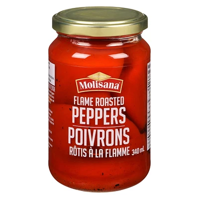 Poivrons rouges doux rôtis à la flamme Regina Molisana 340 ml