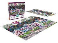 Buffalo Games - Le puzzle Charles Wysocki - Confection Street - en 300 pièces