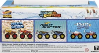Hot Wheels Monster Trucks Échelle 1:64 Changement de CouleurCoffret 3