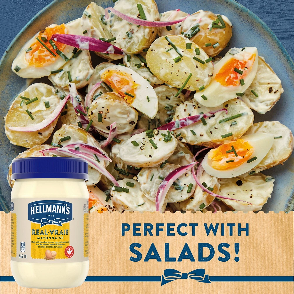 Hellmann's Real Mayonnaise, 445mL, Mayonnaise, 445 ml