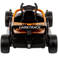 Voiture de course McLaren F1, batterie de 12v, jouet porteur pour les enfants de Huffy, noir