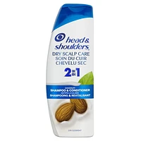 Head & Shoulders Dry Scalp 2-in-1 Anti-Dandruff Shampoo + Conditioner, 370ML