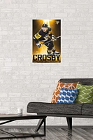 NHL Pittsburgh Penguins - Sidney Crosby 18 Wall Poster, 14.725" x 22.375"