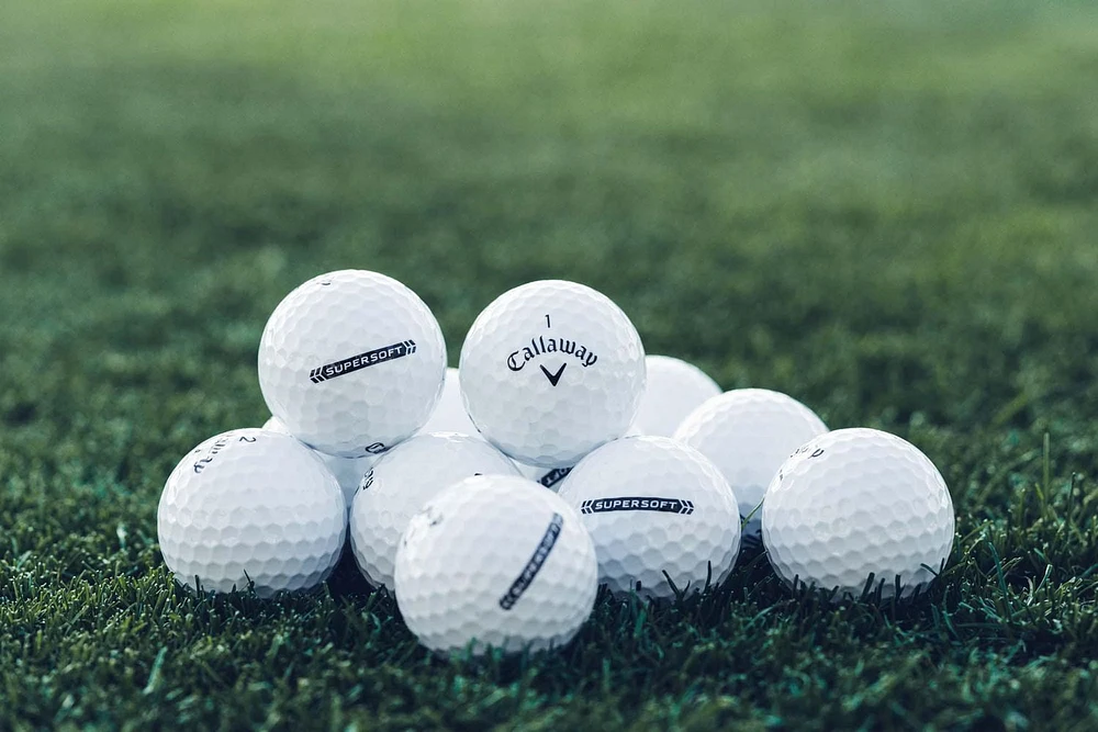 Balles De Golf Supersoft 23 Blanc, Une Douzaine