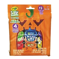 Crayola Silly Scents 12pk x 1oz Dough + 4 Cutters Pumpkin Design