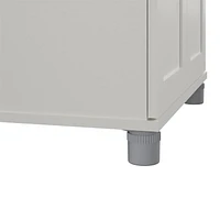 Systembuild Evolution Lory Framed Storage Cabinet with Drawer, White