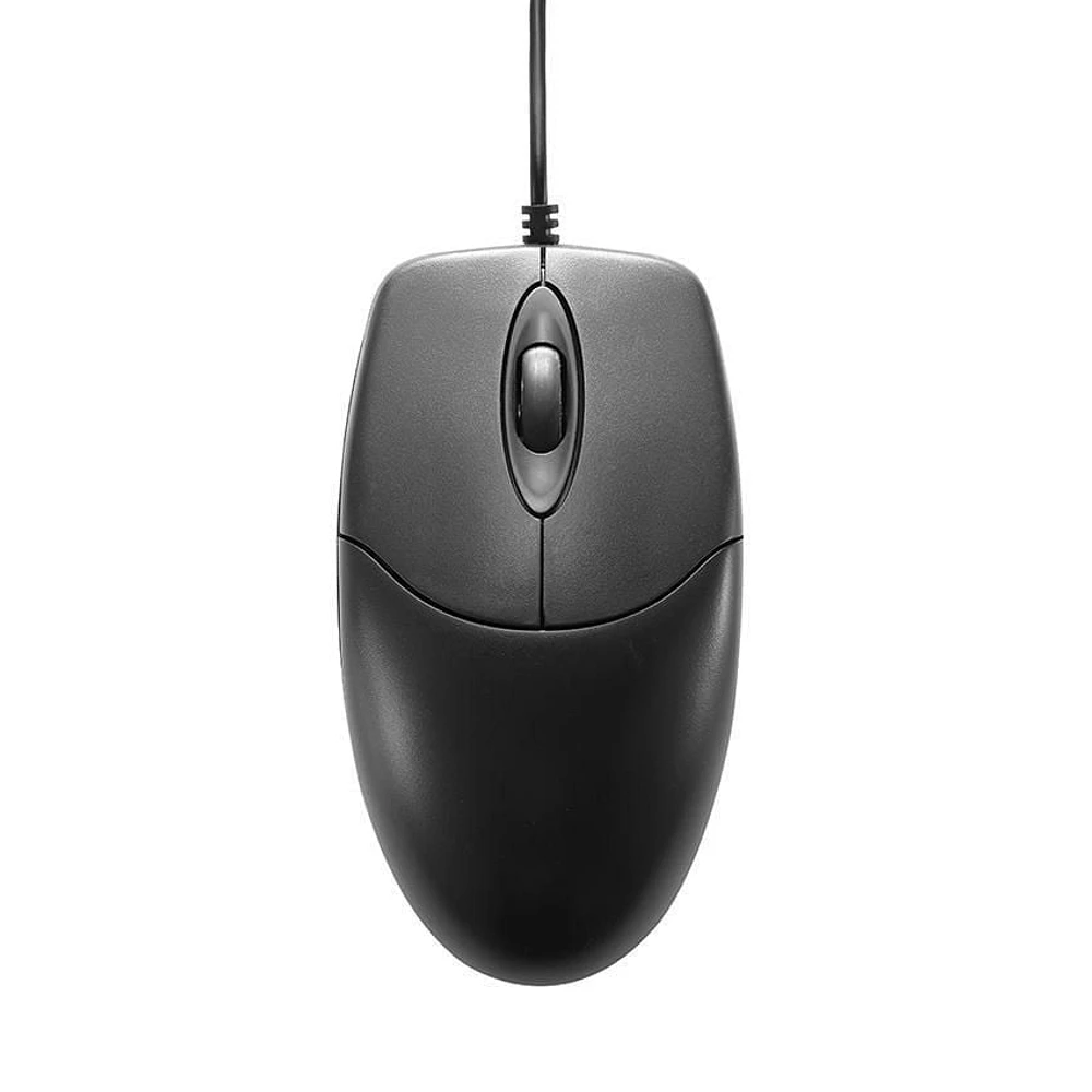 onn. Wired Optical Mouse (Black)