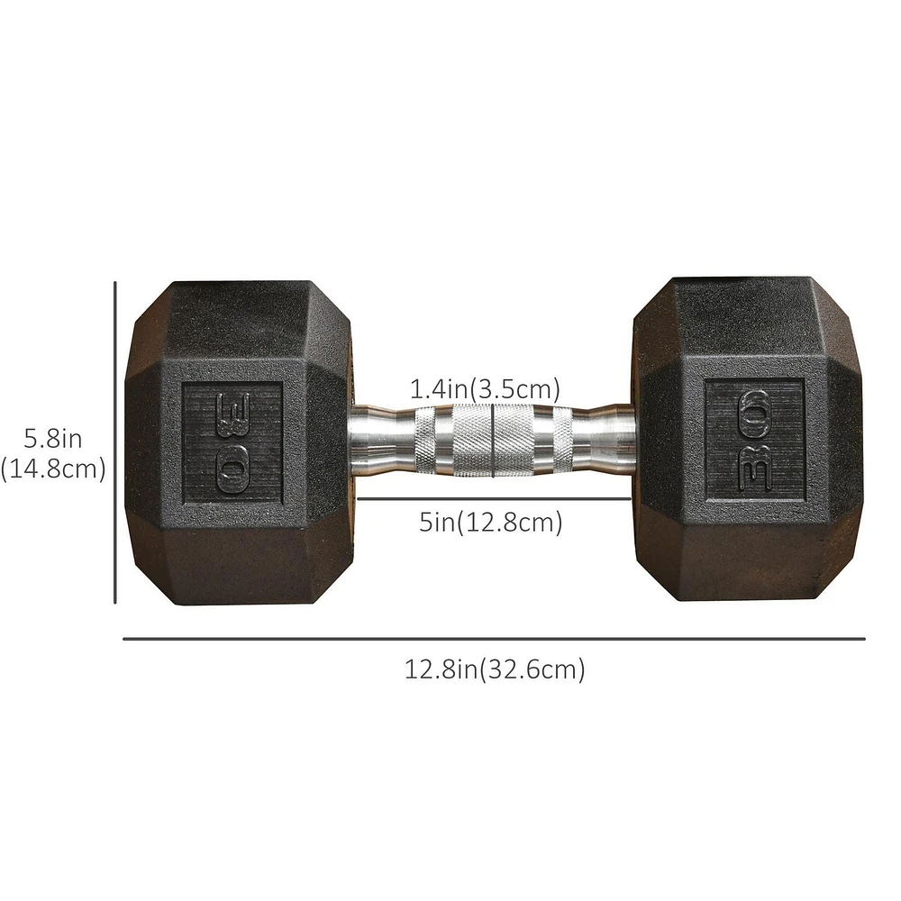 Soozier Ensemble d'haltères courtes 60 lbs entraînement musculaire haltérophilie