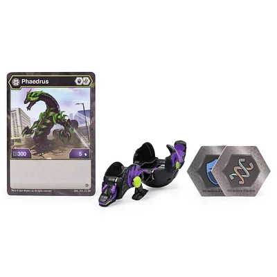 Bakugan, Phaedrus, Créature transformable à collectionner de 5 cm, à partir de 6 ans