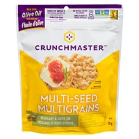 Crunchmaster Multi-Seed Crackers, Rosemary & Olive Oil