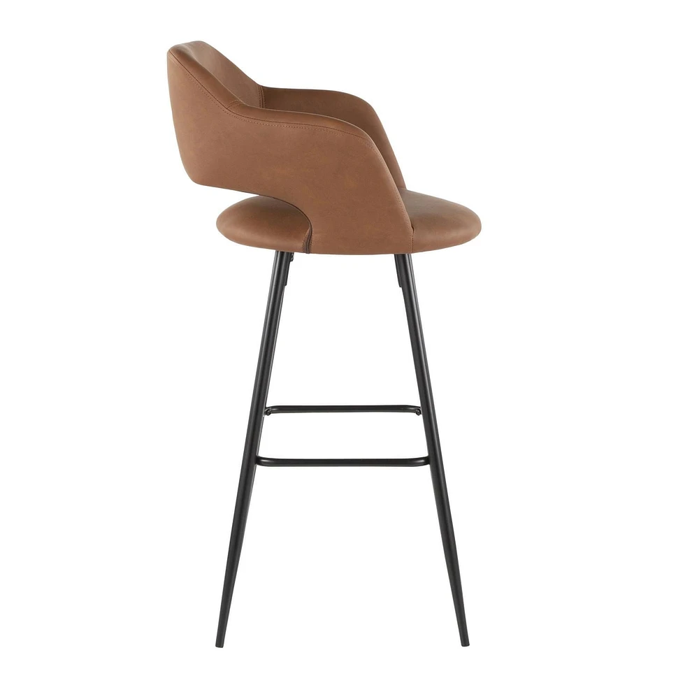 Tabouret de bar contemporain Margarite, de LumiSource