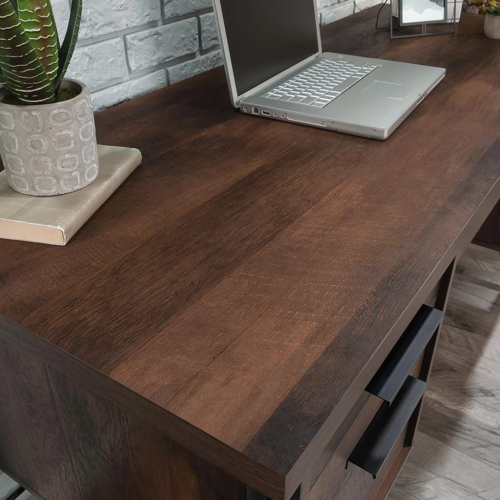 Sauder Briarbrook® Computer Desk, Barrel Oak, 430072