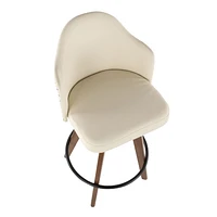 Tabouret de bar moderne milieu-du-siècle Ahoy, de LumiSource