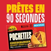 McCain Pockets® Cheeseburger, 6 x 90g