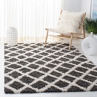 Safavieh Dallas Jerrie Tapis Géométrique Shag
