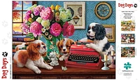 Buffalo Games - Le puzzle Dog Days - The Writer's Dogs - en 750 pièces