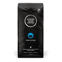 Café á grains entiers à torréfacation veloutée Three SistersMD biologique Coffee de Kicking HorseMD 454 g - Café En Grains