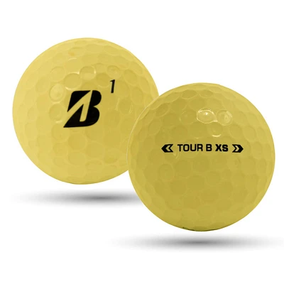 Mulligan - balles de golf récupérées Bridgestone Tour B RX Yellow 2024 5A Mint