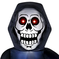 Occasions Airflowz Animated 6ft Gonflable Lurking Reaper w / Red Eyes Lights