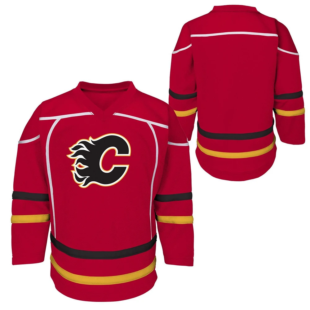 NHL Calgary Flames Youth Team Jersey, Sizes 4-7