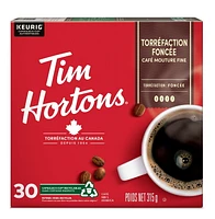 Tim Hortons Dark Roast Coffee, Keurig K-Cup 30ct Pods