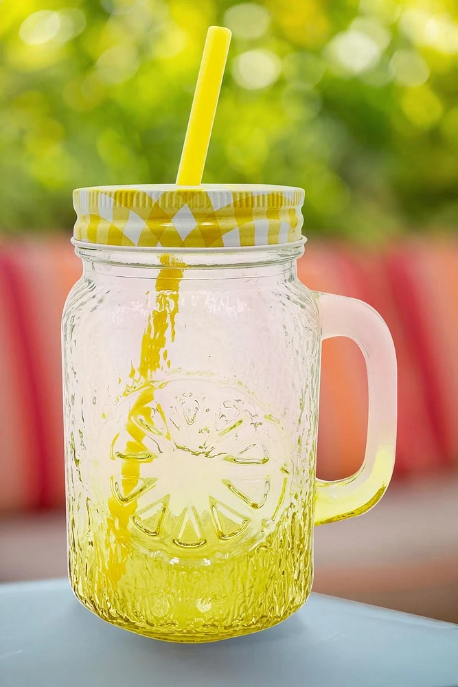 Mainstays Lemon Mason Jar Yellow
