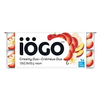 iÖGO Creamy Yogurt Strawberry Duos 1.5%, 16x100g