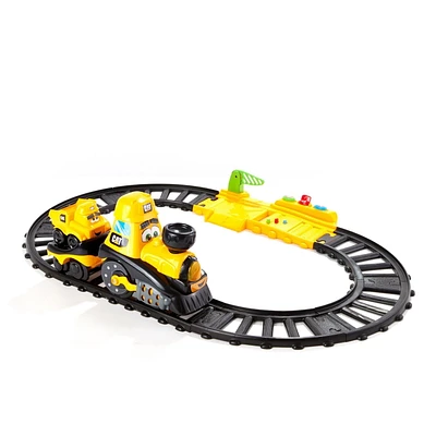 Coffret Cat® Petit train Power Tracks Friends Train Set Junior Crew