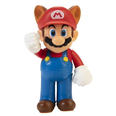 Figurine de 2,5 po de Nintendo Raton laveur Mario