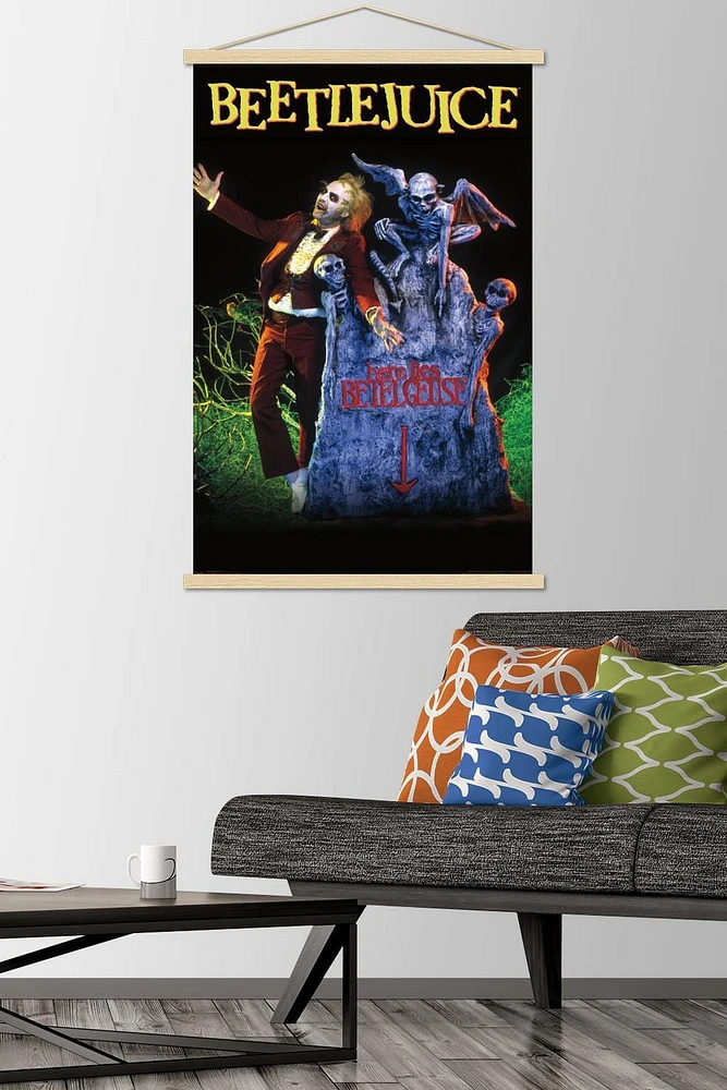 Beetlejuice - Grave Wall Poster, 22.375" x 34"