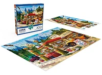 Buffalo Games - Le puzzle Large Pieces - Pine Road Service - en 300 pièces