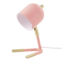 Lampe de travail en métal hometrends 22,9 cm, accents en laiton