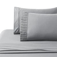 Marina Decoration Ultra Soft Silky Zipper Solid Rayon from Bamboo All Season Duvet Cover Set