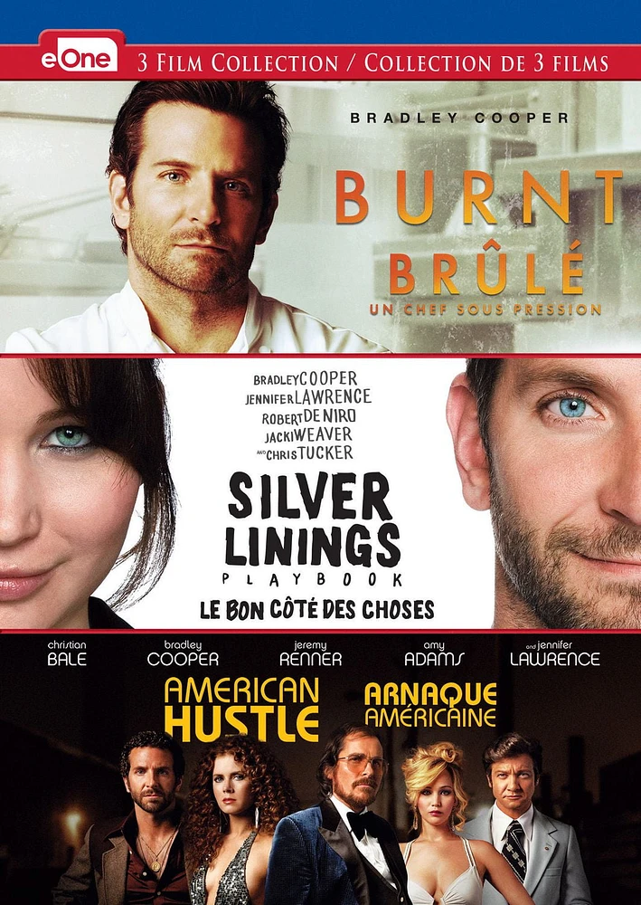 Burnt/Silver Linings Playbook/American Hustle