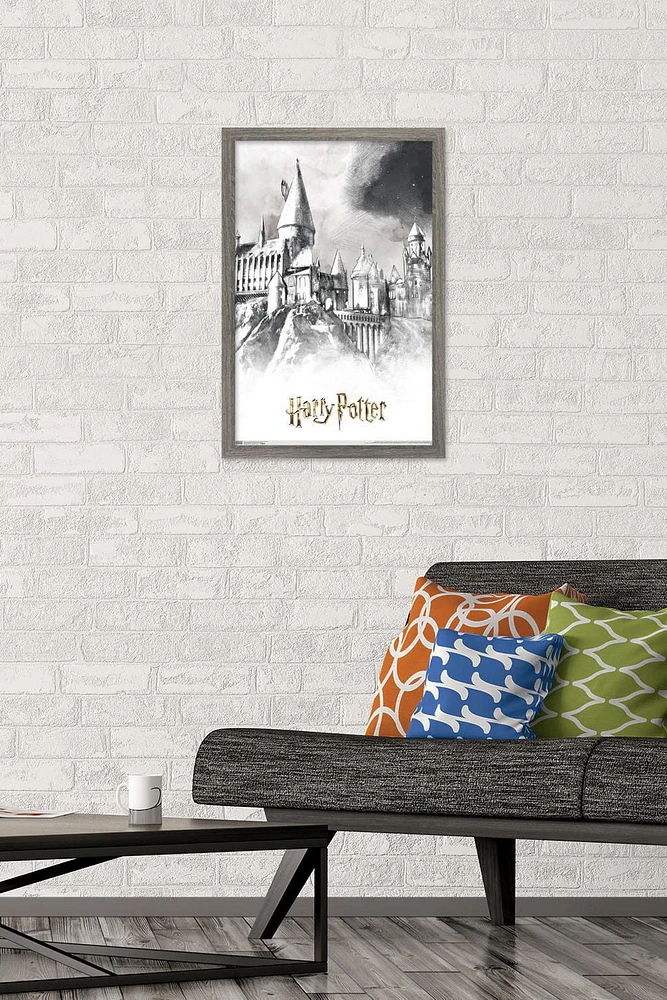 Le monde des sorciers : Harry Potter - Poudlard illustré