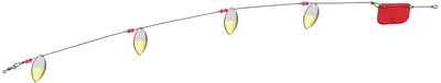 Gibbs G-0066C-FFNB Troll à feuilles de saule 28" 4 lames, nickel et laiton (299370) Plaqué et poli de qualité supérieure