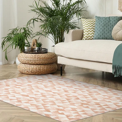 Avenue B Sparta Quartz 5' x 7' area rug