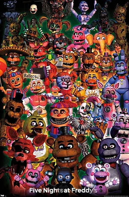 Five Nights at Freddy's - Ultimate Group Wall Poster