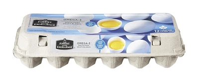 Our Finest Omega-3 Large White Eggs