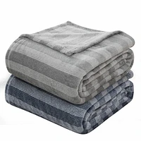 Couverture en peluche cationique Mainstays Taille : 1 place - Très grand