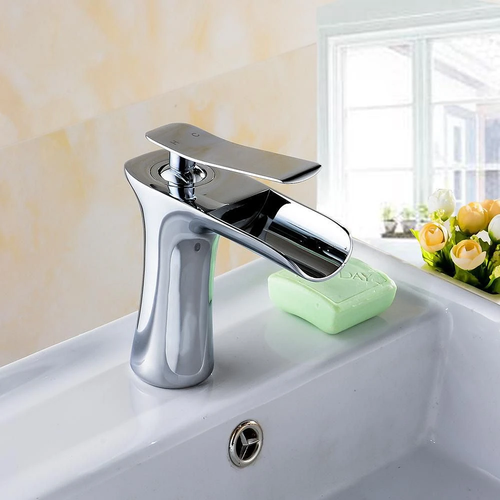 American Imaginations -in. W Wall Mount White Bathroom Vessel Sink Set For 1 Hole Right Faucet AI