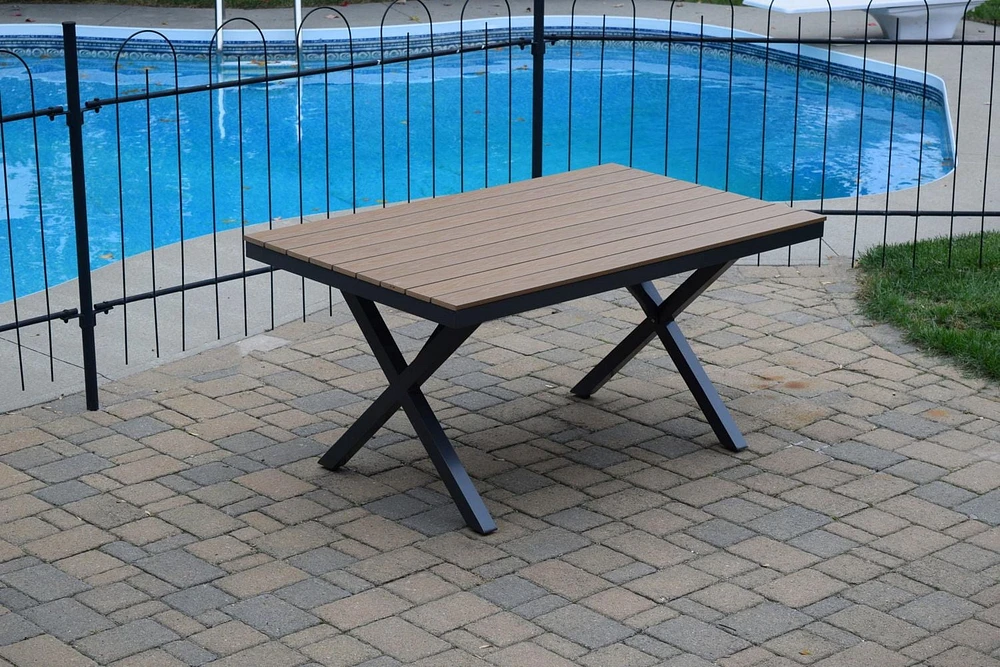 Table à manger rectangulaire Napa 40"x60"