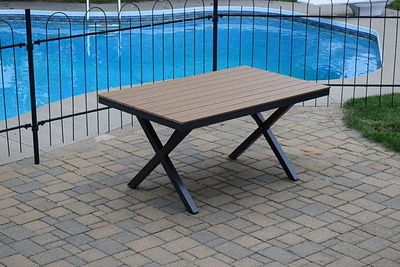 Table à manger rectangulaire Napa 40"x60"