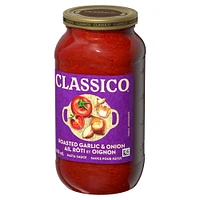 Sauce Pour Pâtes Ail Rôti Et Oignon Classico Tomate et Oignon 600ML