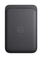 Portefeuille à tissage fin avec MagSafe pour iPhone - Noir Cartes en tout genre à portée de main