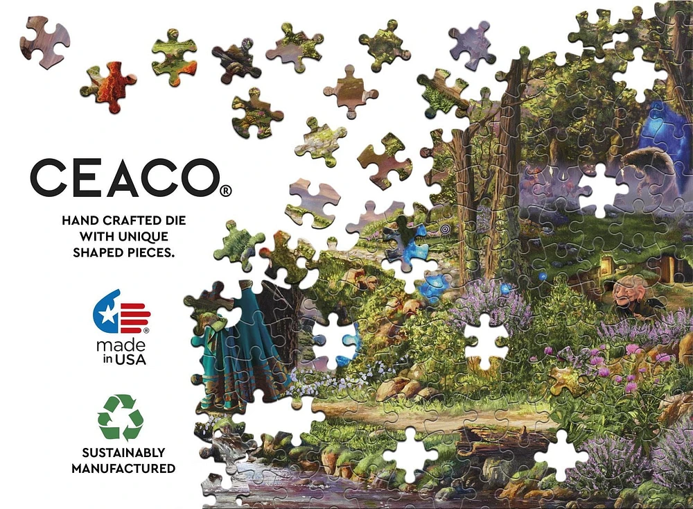 Ceaco Puzzle Disney 1000 pièces "Pixar Brave" par Thomas Kinkade