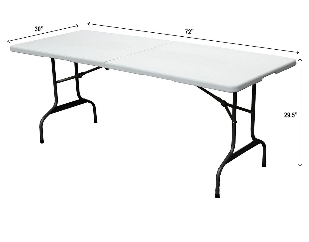 Table Pliante Mainstays de 6 pi. 1 table