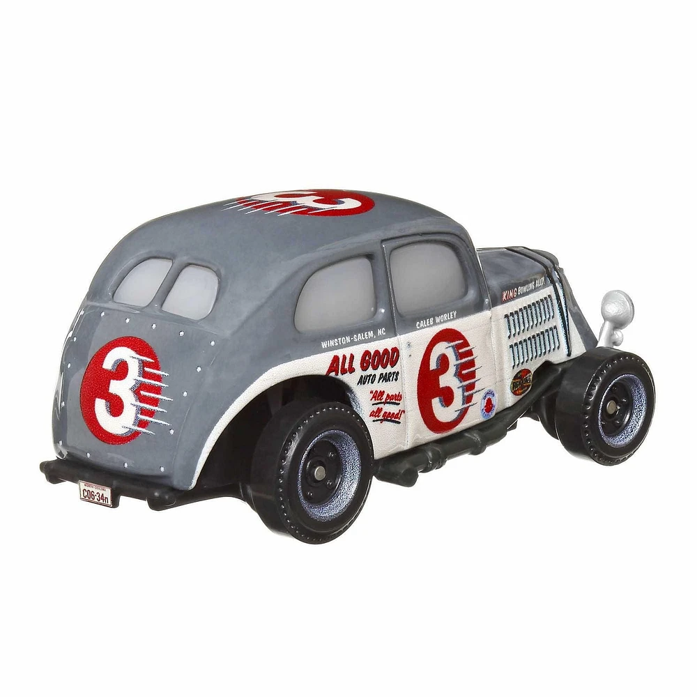Packs de 2 véhicules Caleb Worley & Jet Robinson aux meilleures scènes du film Cars 3 de Disney•Pixar