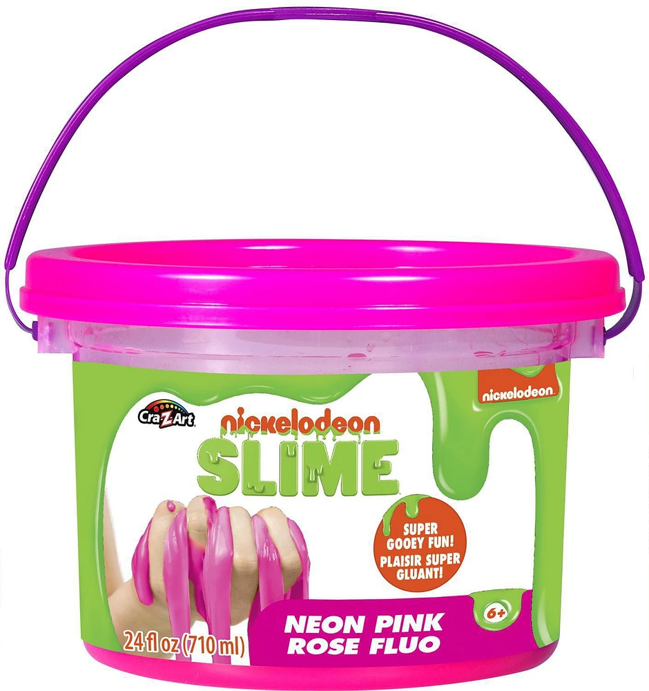 Nickelodeon Pre-Made Neon Pink Slime Tub (24 fl oz.)